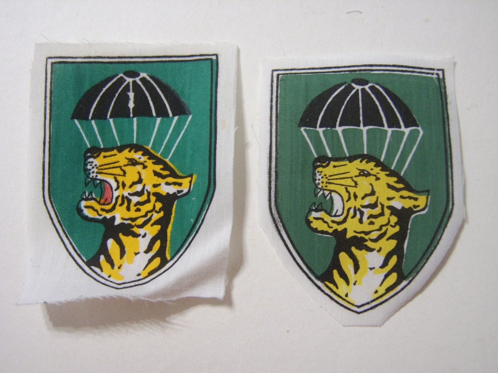 ARVN SF MOBILE STRIKE FORCE COMMAND AIRBORNE MIKE FORCE PATCH (REPRO) :KY22-6