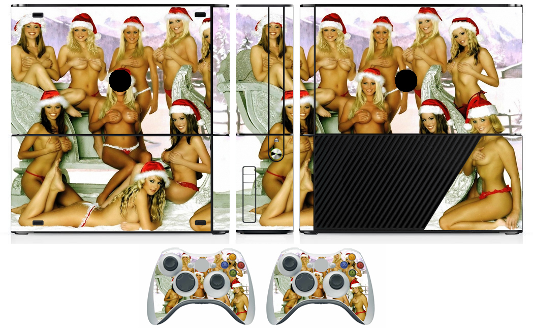 Girls 203 Cover Decal Skin Sticker for Xbox360 Slim E and 2 controller skins