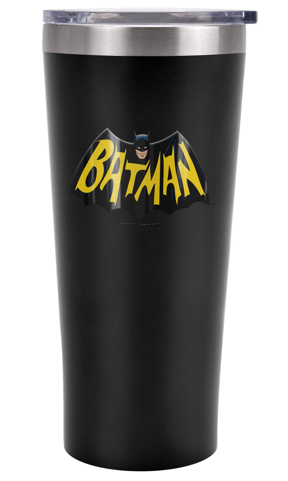 Batman Classic TV Logo Logo Tumbler 20oz Vacuum Insulated Leak Resistant