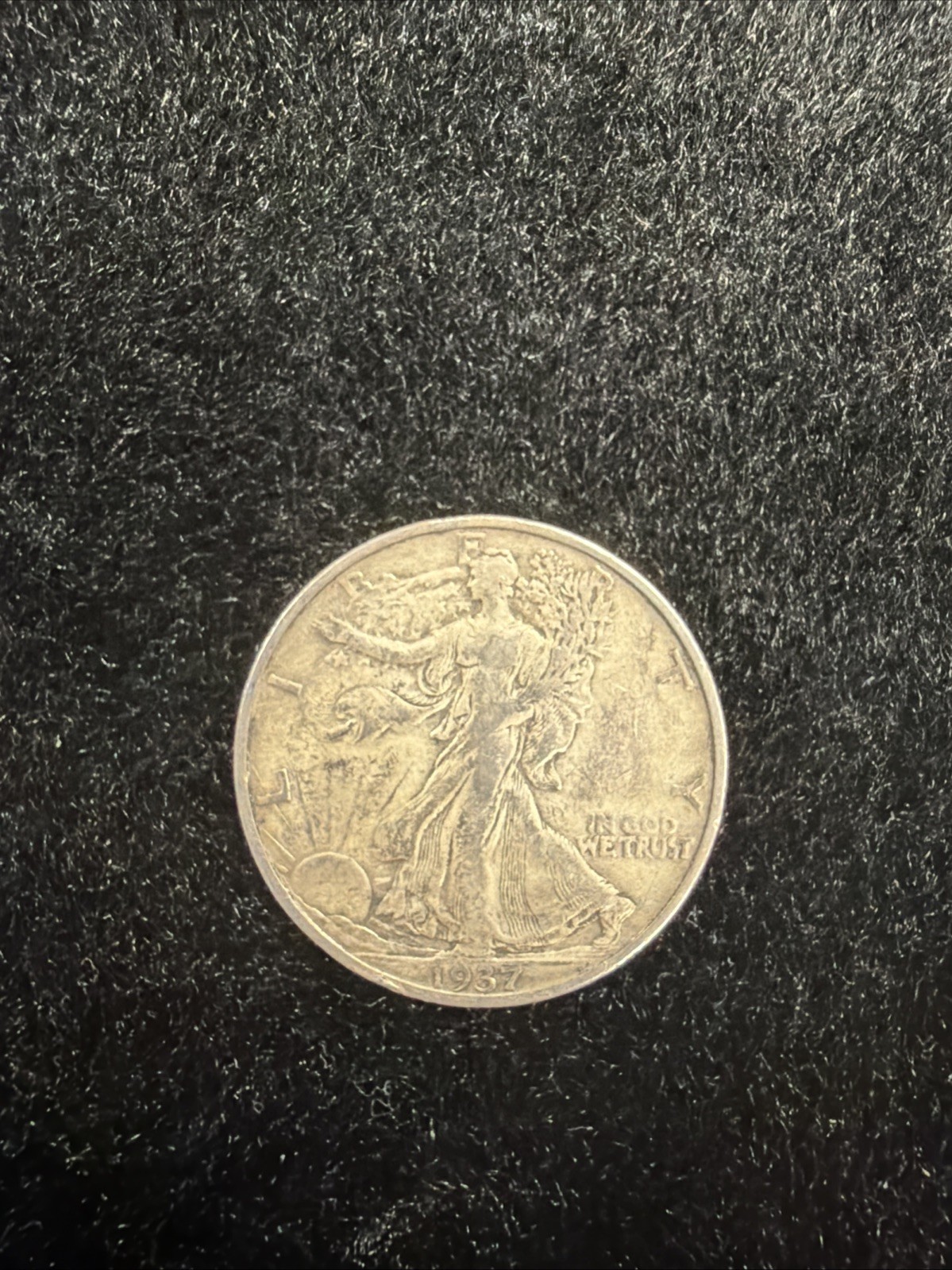 1937-S Walking Liberty Half Dollar K-44
