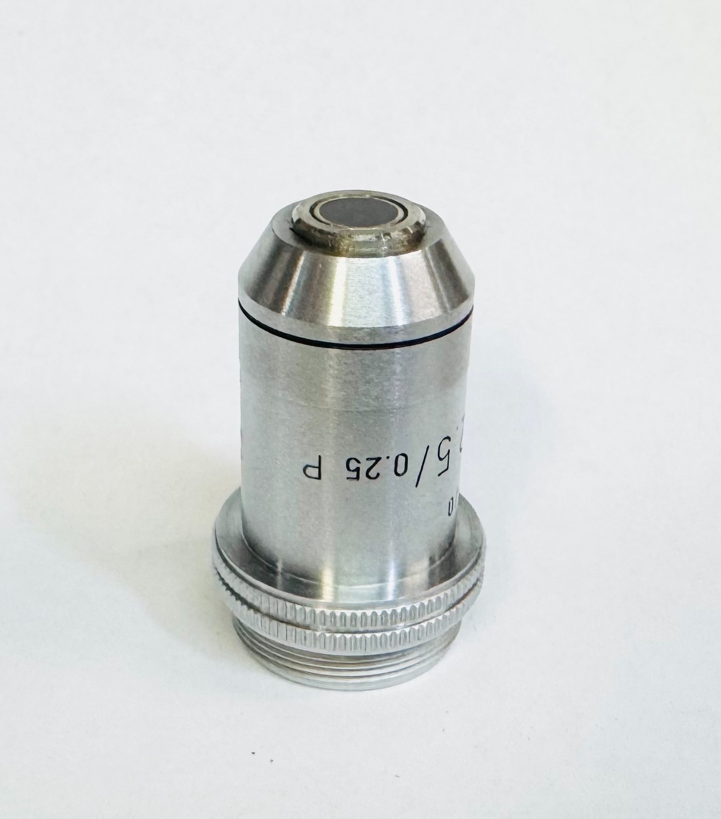 Leitz 12.5X/0.25 W P Water Immersion Polarizing Microscope Objective Lens 215mm