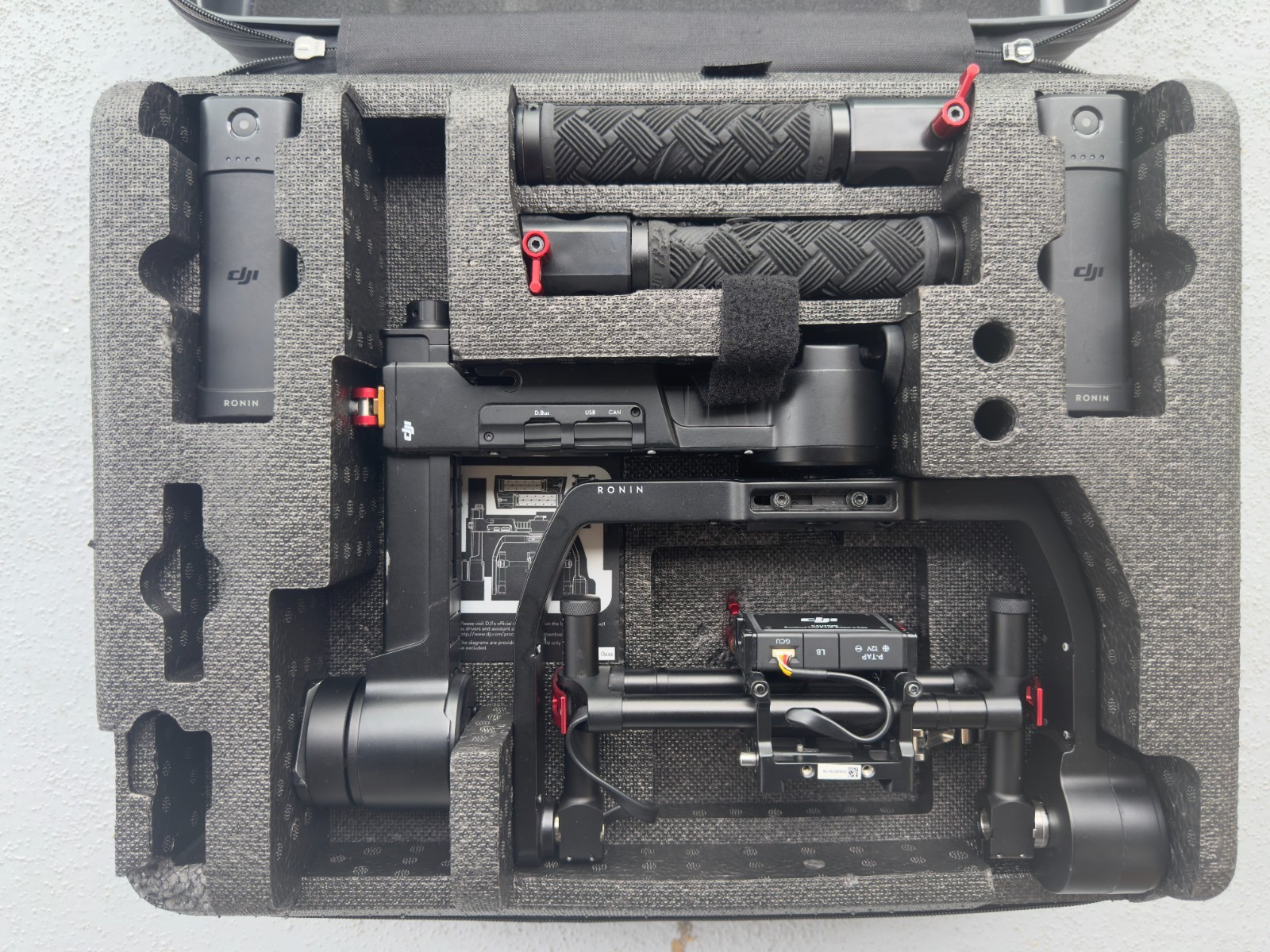 DJI Ronin-M 3-Axis Camera Gimbal Stabilizer Bundle – For Parts / As-Is