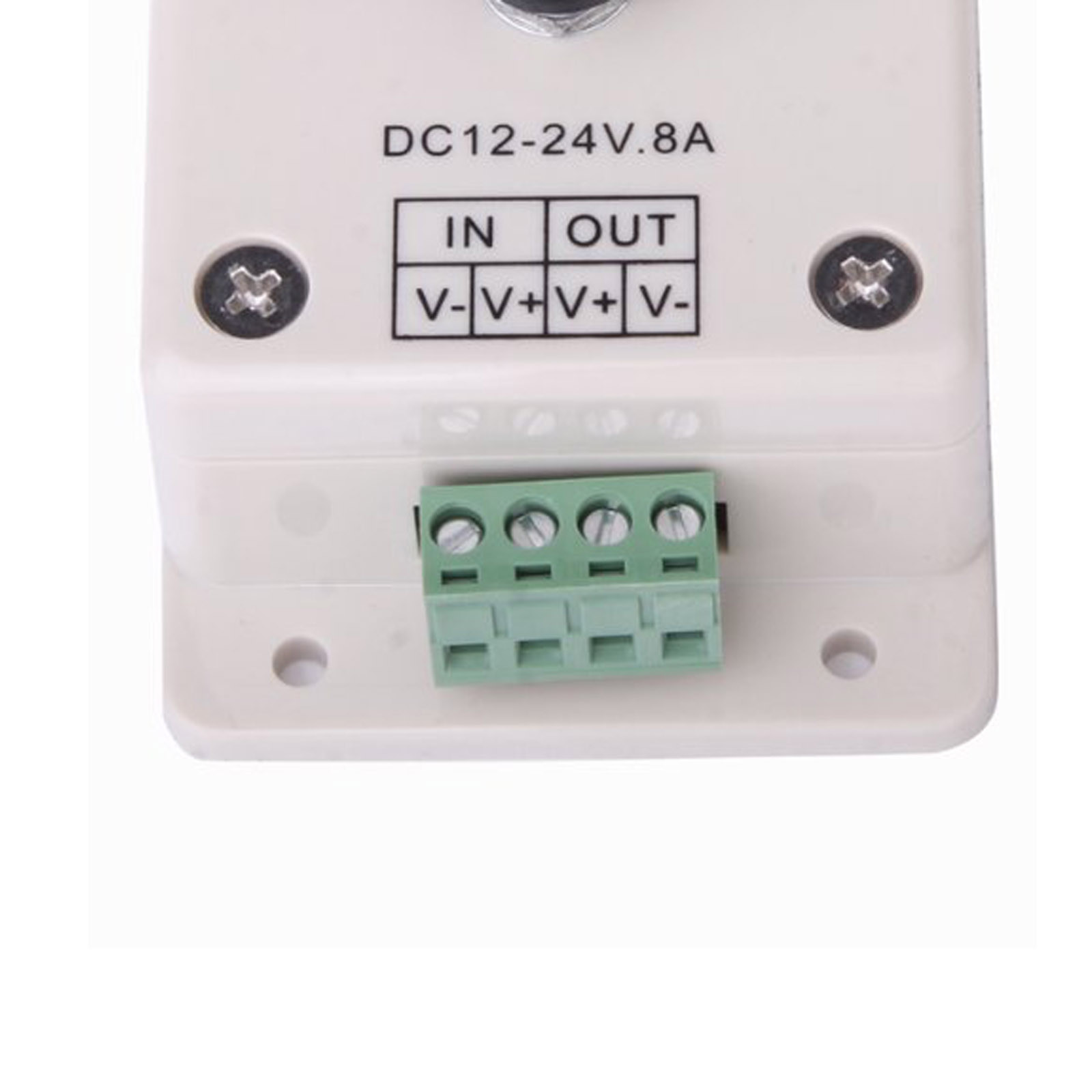 12V- 24V 8A Switch Dimmer Brightness Controller Power Save for LED Strip Light