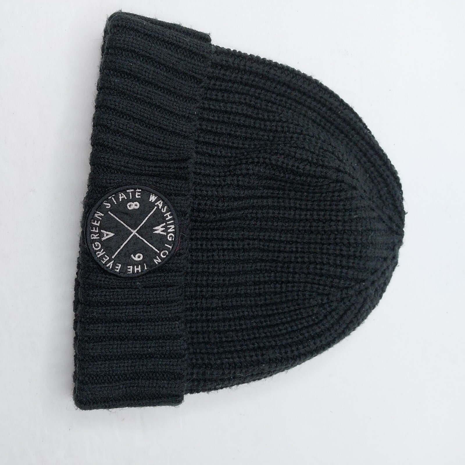 Washington The Evergreen State Knit Beanie Hat Cap W A 8 9