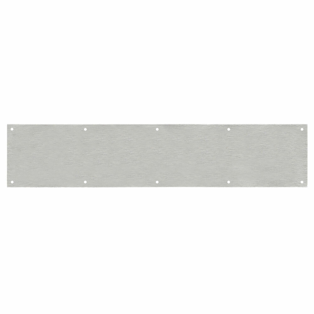 Designers Impressions Satin Nickel 6" x 30" Kick Plate: 609360