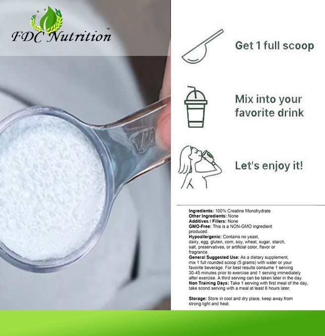 Creatine Monohydrate, Micronized Creatine Mono, Pure Creatine All Size