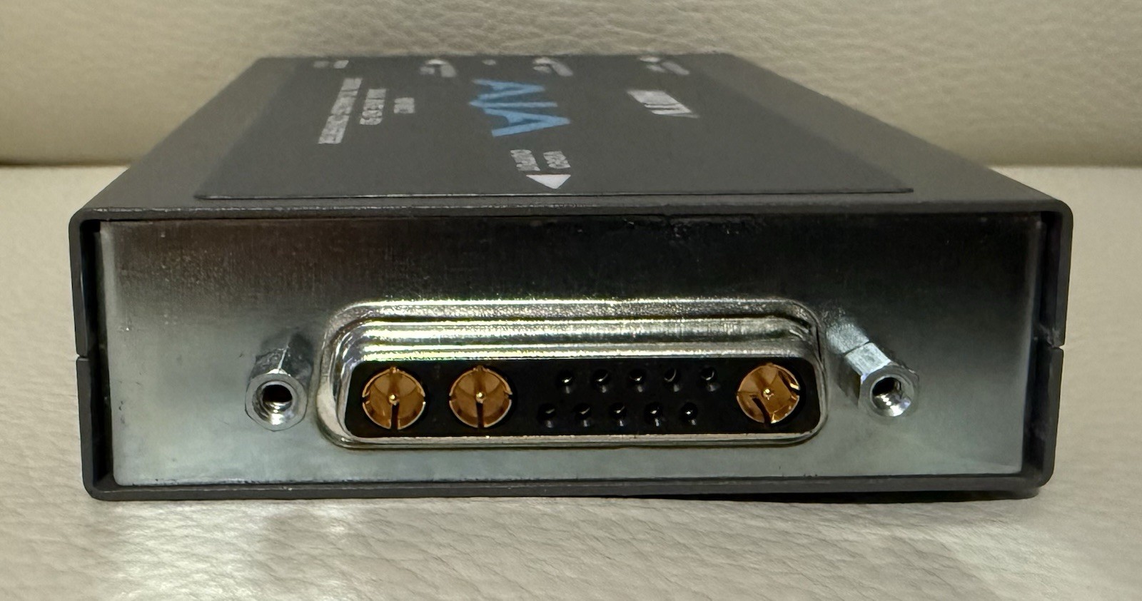 AJA HD10C2 SDI to analog and SDI splitter power supply, break-out cable, Box,CD.