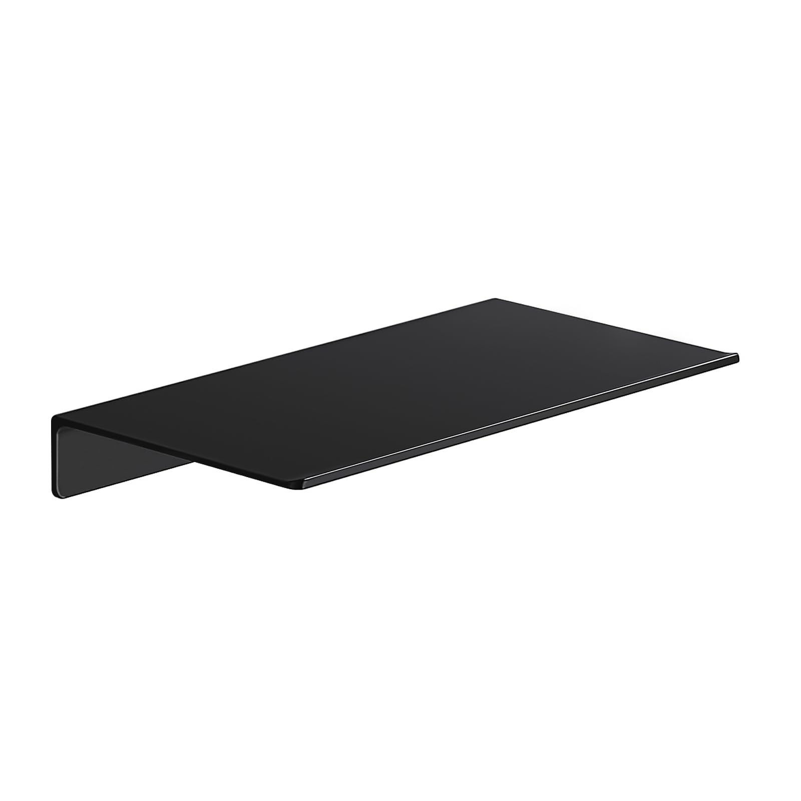 Danpoo Small Floating Shelf for Wall Storage, Mini Display 8 IN, Black