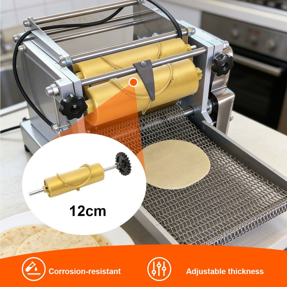 12cm Customized Mold Gold Mould For Corn Tortilla Making Machine Tacos Maker