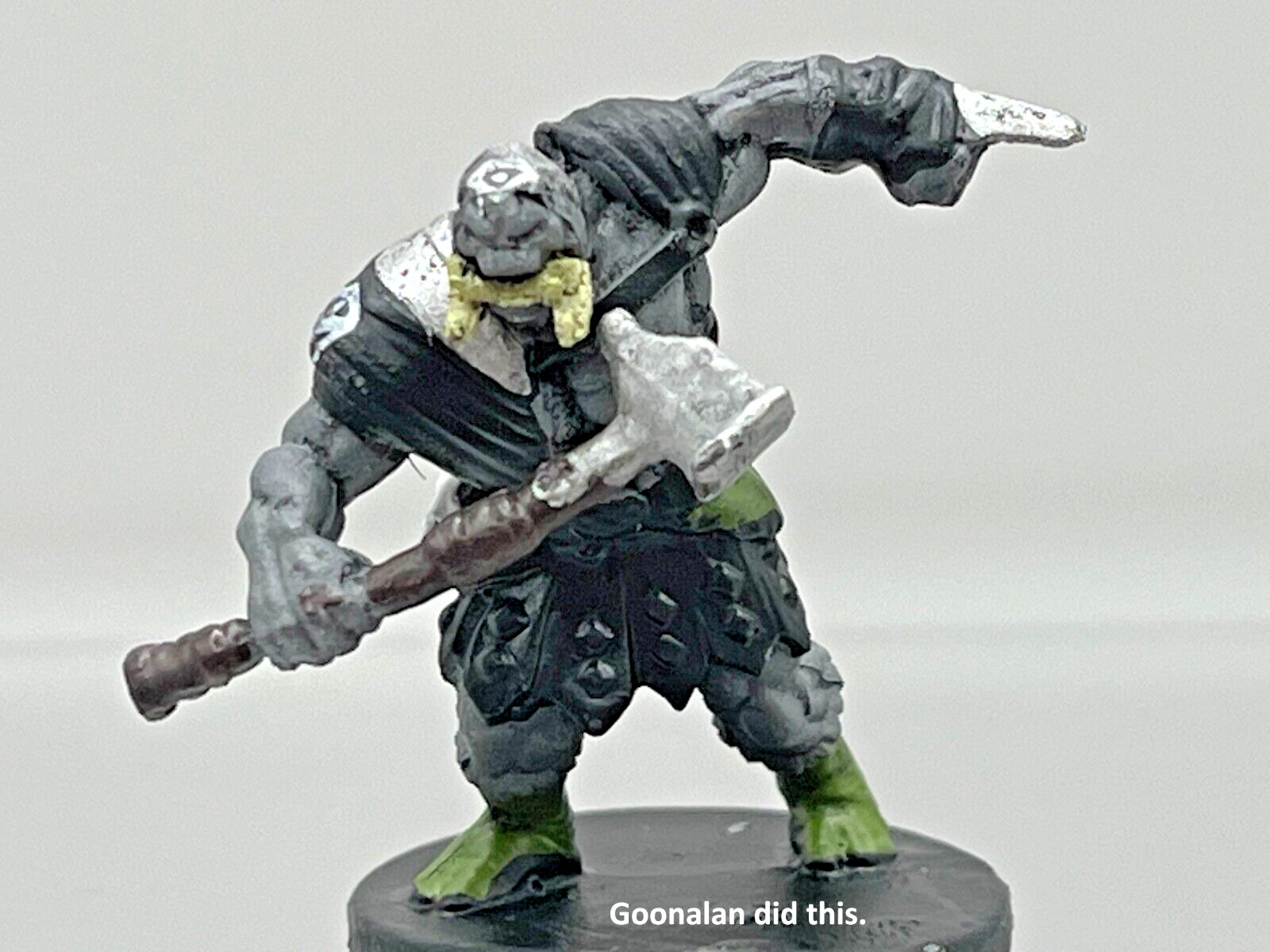D&D Pathfinder Mini Monster Menagerie 2 07 Orc (Warhammer)