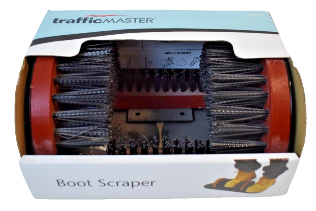 Traffic Master Boot Scraper model #523 324, Metal Frame & Hardwood NEW