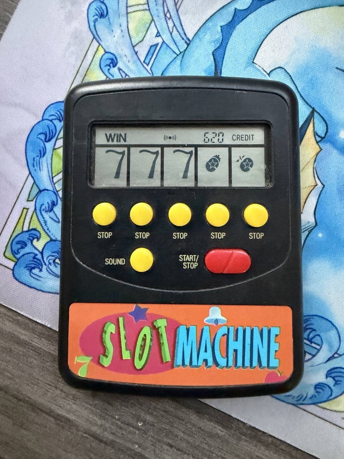 RadioShack Handheld Slot Machine Game 60-2652 Great Condition Brand New Tested