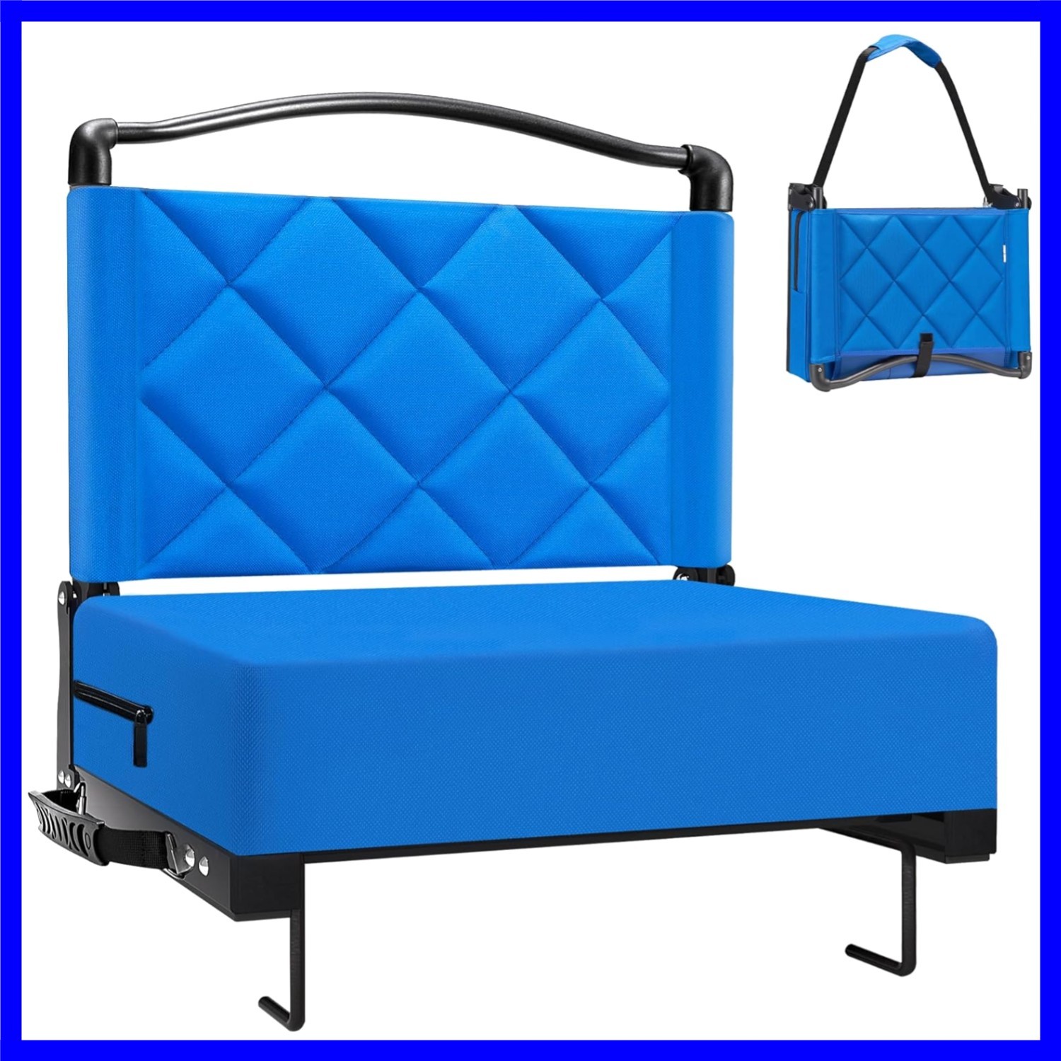 Stadium Seats with Back Support Cushion, Folding Stadium Seats for Bleachers ...