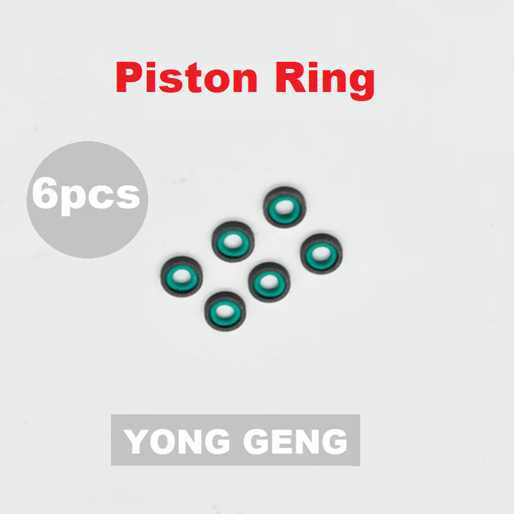 YONG HENG 4500PSI Air Compressor Pump High Pressure Piston Ring Spare Parts 6PCS