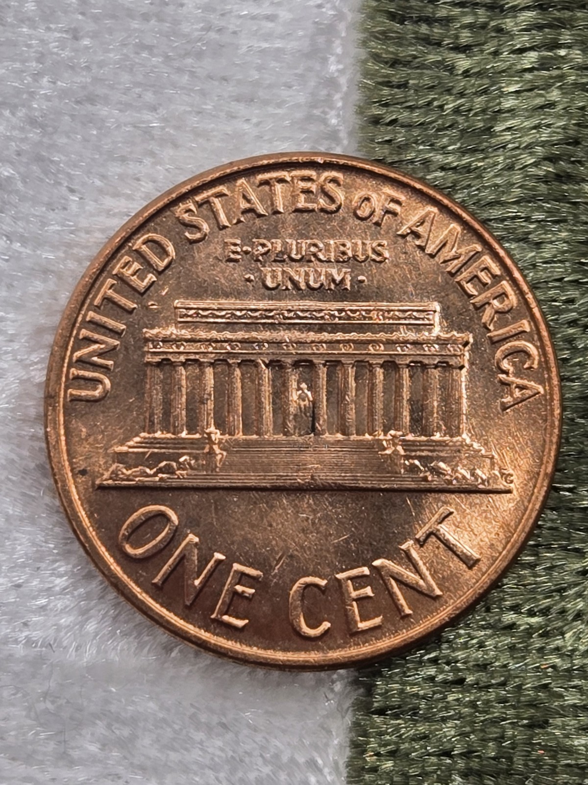 1960 D Lincoln Memorial Cent