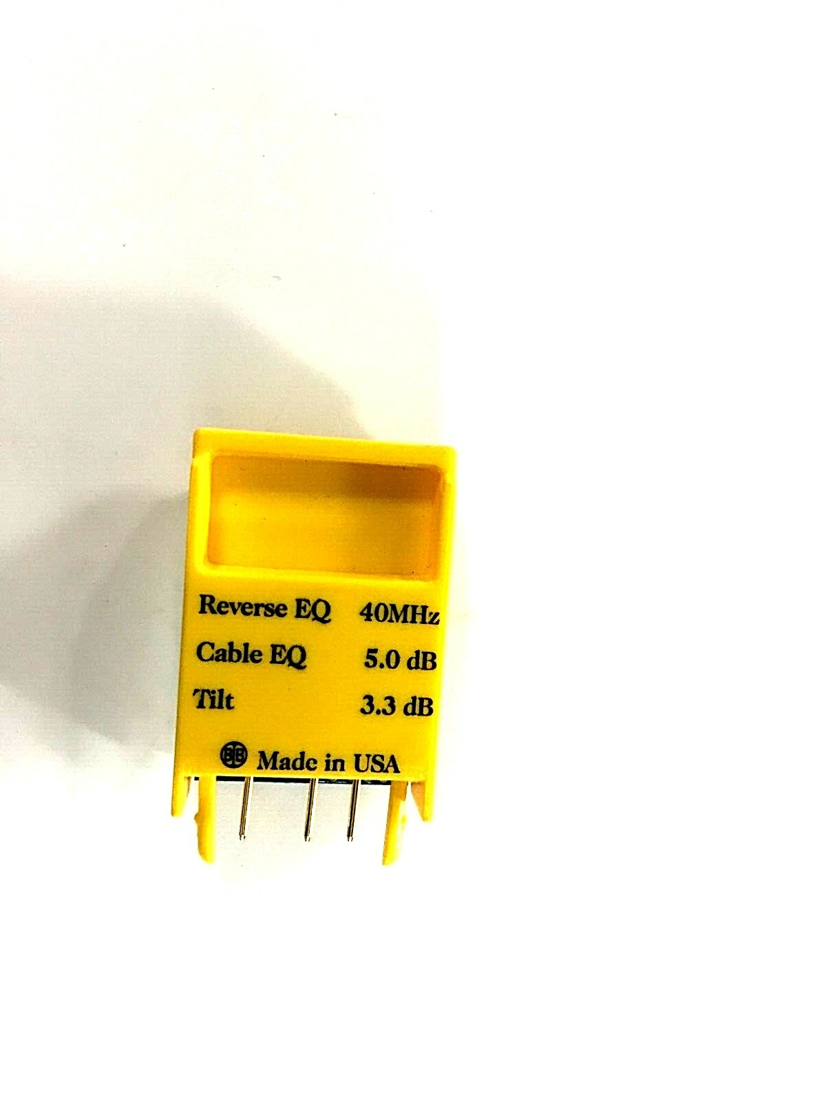 Broadband International Reverse EQ 5.0 dB loss Tilt 3.3dB