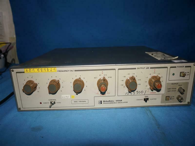 Shibasoku 590AR Programmable Oscillator