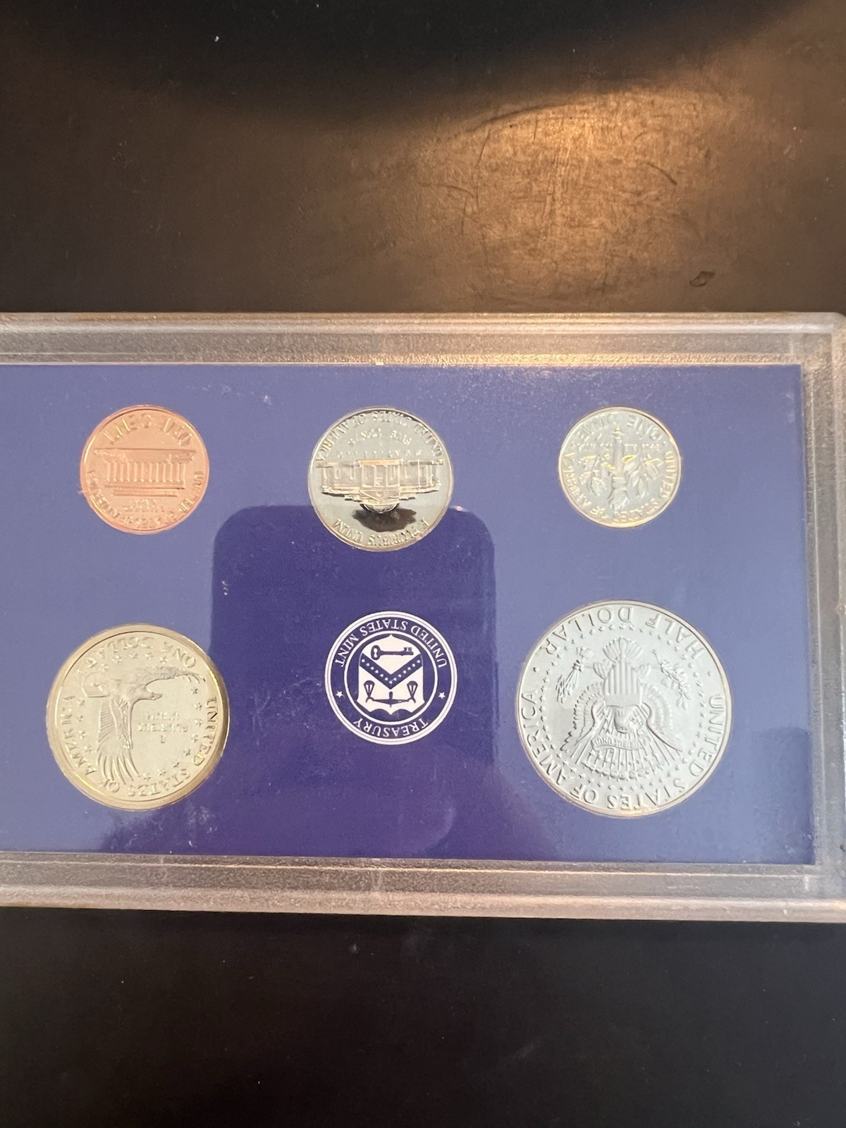 2002 United States Mint Proof Partial Set, No Original Govt Packaging and COA