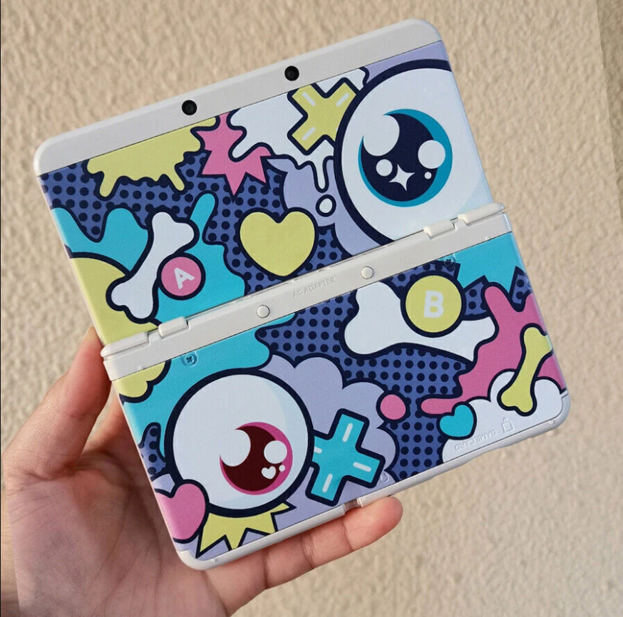 Hot Nintendo New 3DS console parts shell Kisekae Cover Plates No.052 Kyary Pamyu