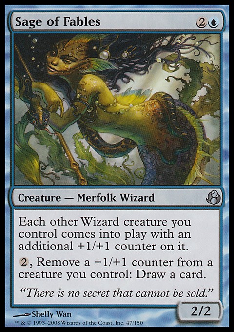 MTG Magic the Gathering Sage of Fables (47/153) Morningtide LP