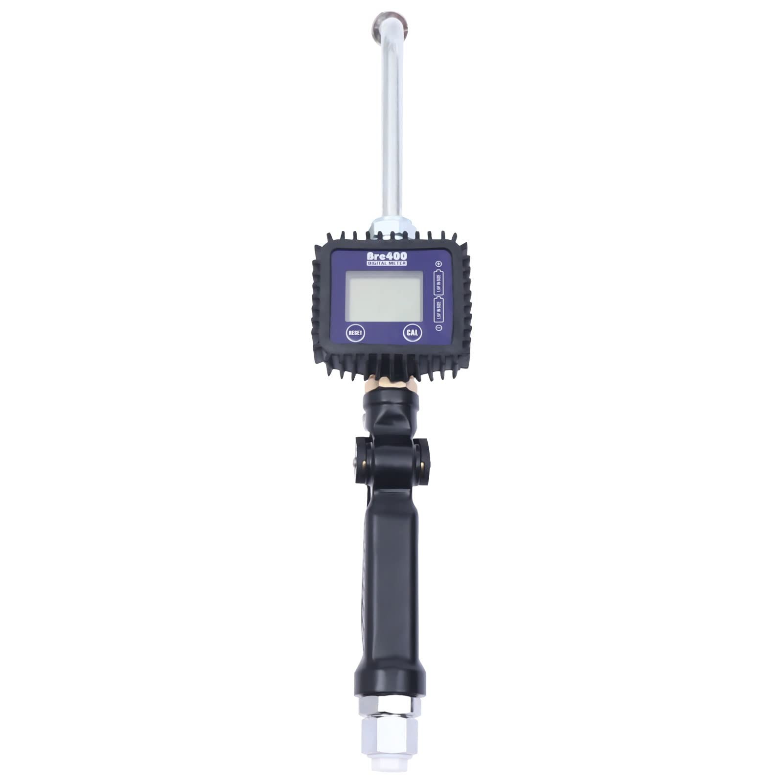 Digital Petrol Oil Fluid Dispenser Pump Metering Oil Gun W/Toothed Handle