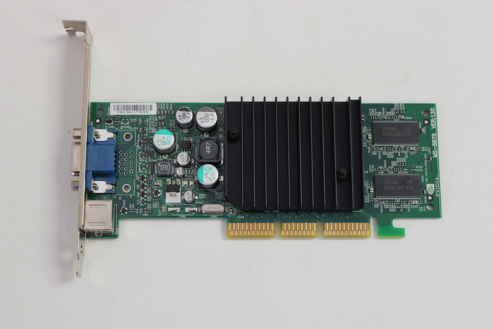 DELL 5H175 AGP GRAPHICS CARD NVIDIA MS-8878 P73 WITH WARRANTY