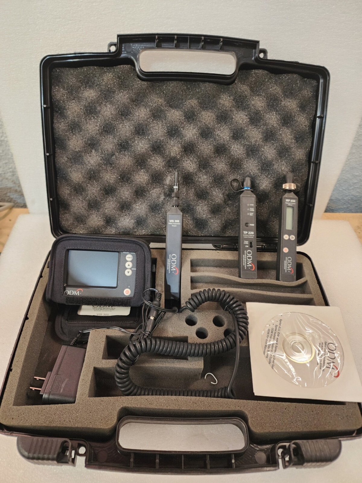 ODM VIS300M Fiber Optic Inspection Kit Set #38