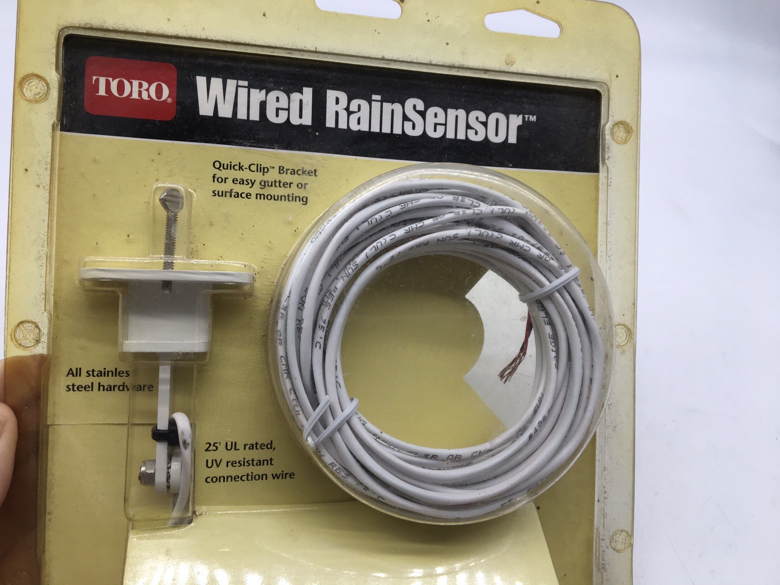 TORO Wired Rain Sensory rainsensor 53769 Easy to install automatic timer NOS