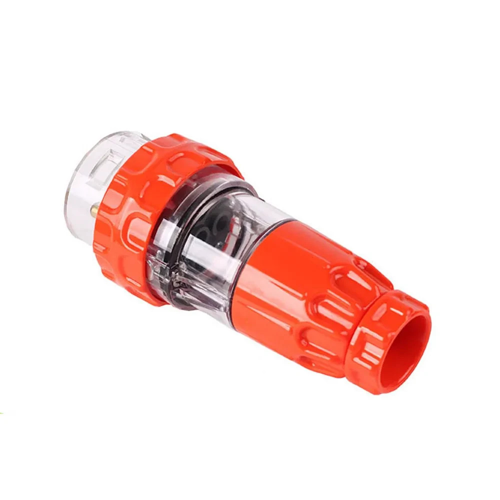 3 Pin Industrial Plug Straight IP66 32A 32-amp Single Phase ETD