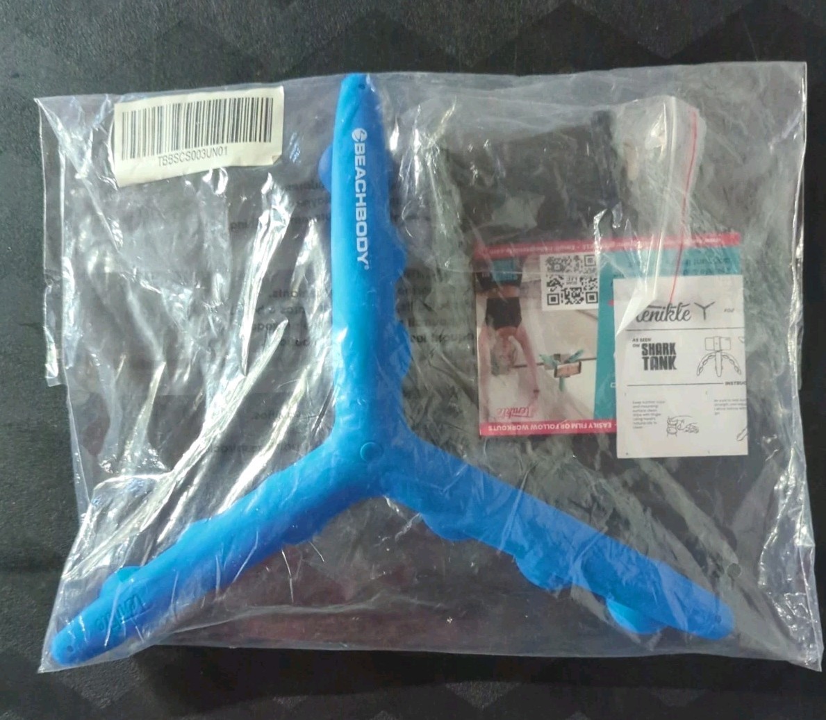 NEW Tenikle Pro Beachbody Blue Flexible Bendable Tripod Suction Cup Phone Mount