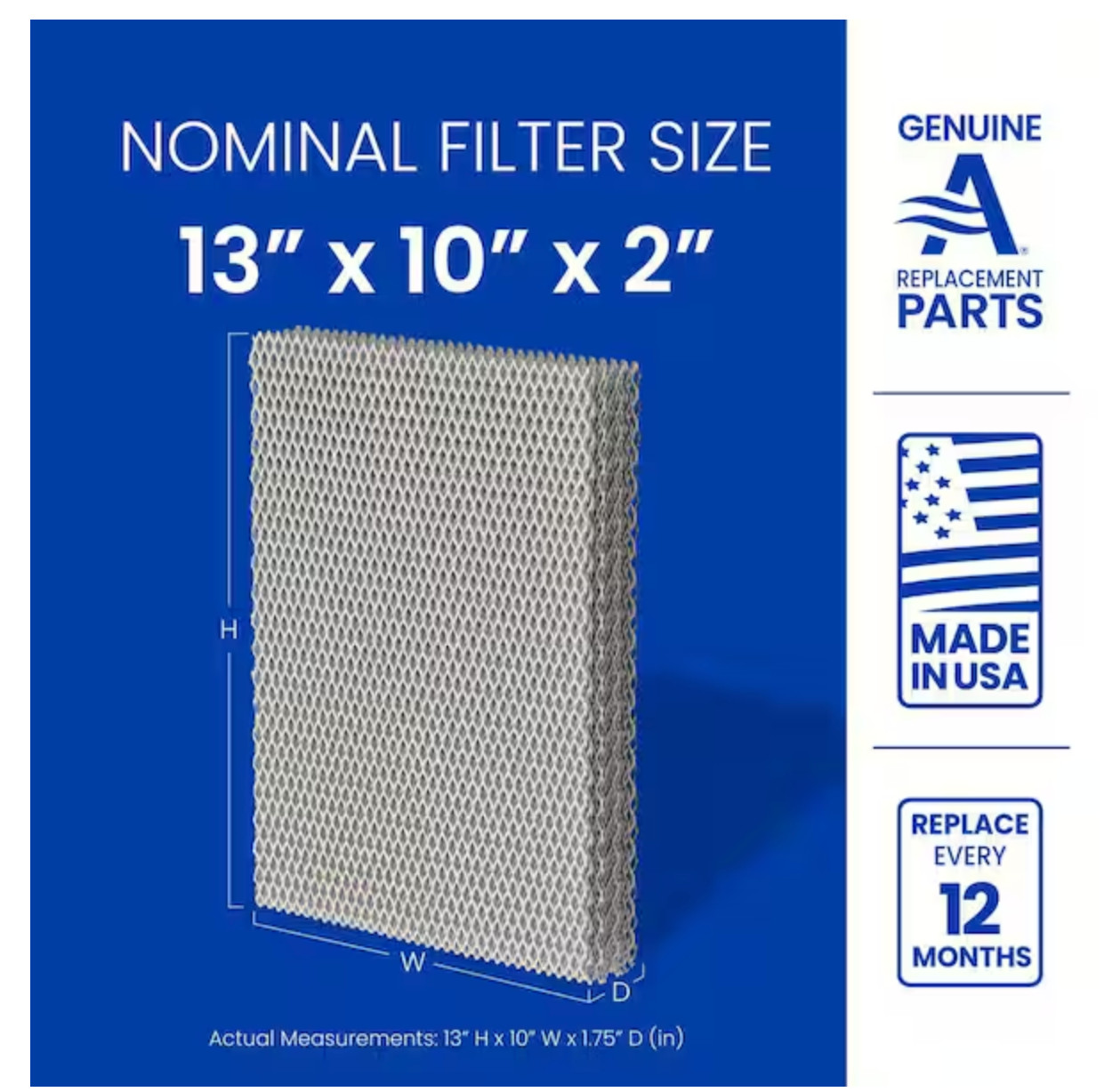 Replacement Water Panel Filter #35 AprilAire Whole-House Humidifiers