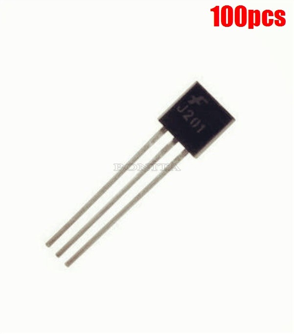 100Pcs TO92 J201 Jfet Transistor 50A 40V N-Channel Ic New cl