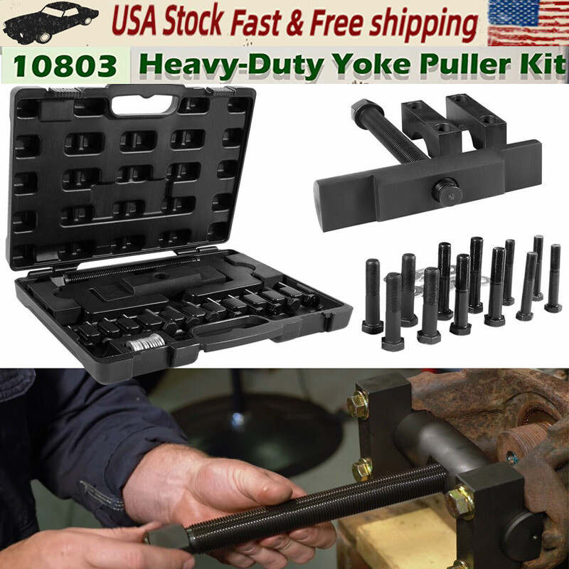 10803 Heavy-Duty Yoke Puller Semi Truck Yoke Remover Tool Kit For Meritor Volvo