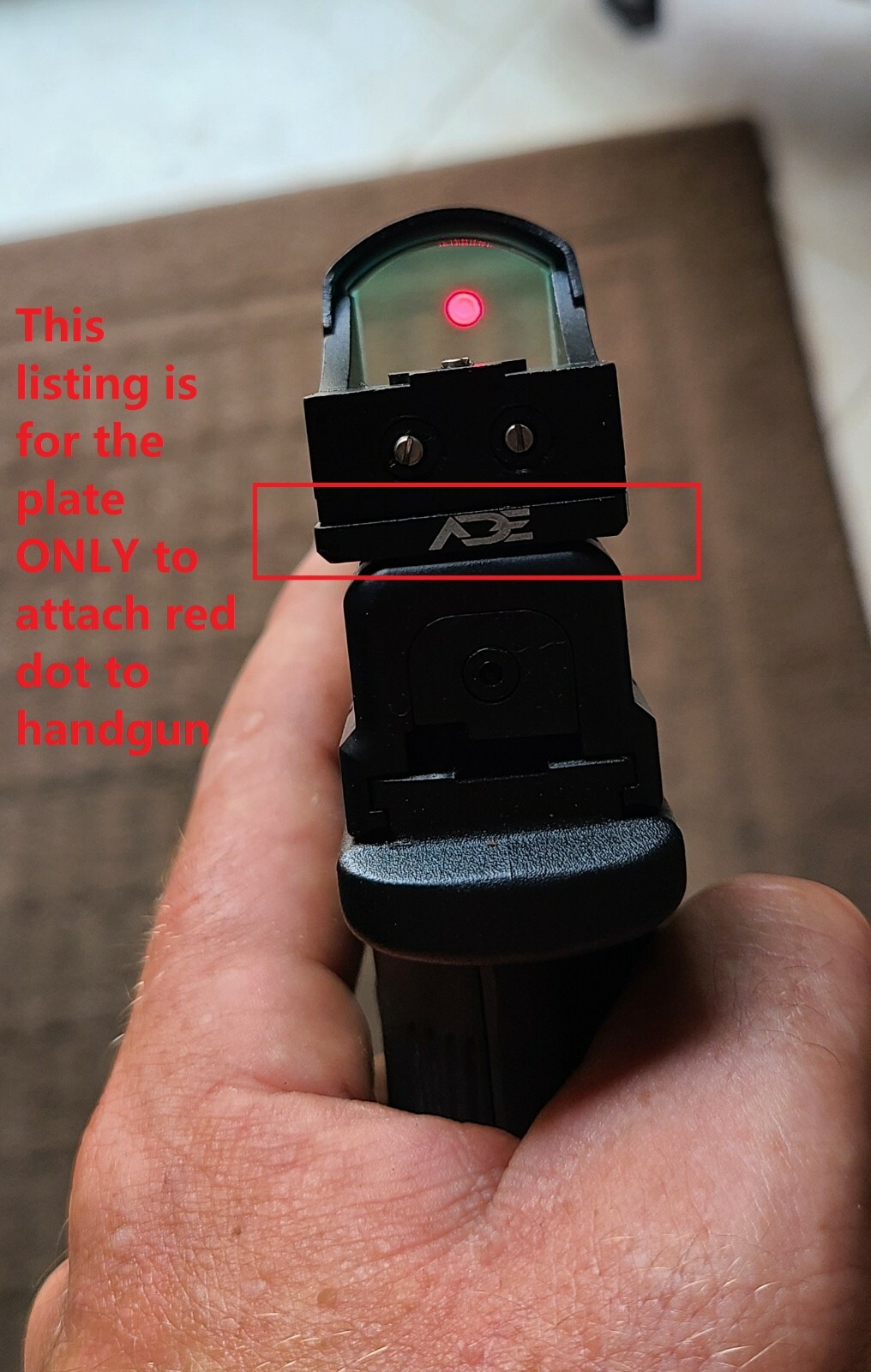 Springfield Non-OSP Hellcat Mount Plate FOR Vortex Venom,BURRIS FASTFIRE Red Dot