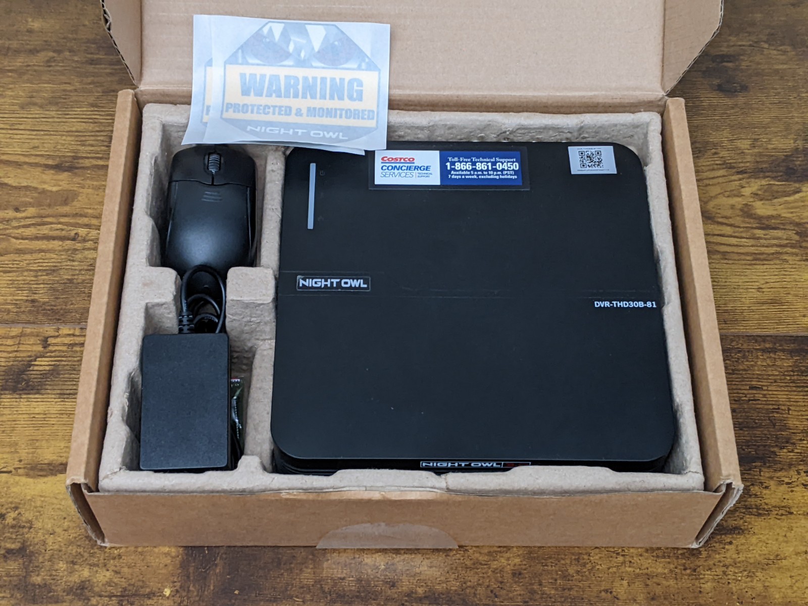 Night Owl 3.0 DVR-THD30B-81 8-Channel 3MP Extreme HD DVR 1TB HDD In Box (Tested)