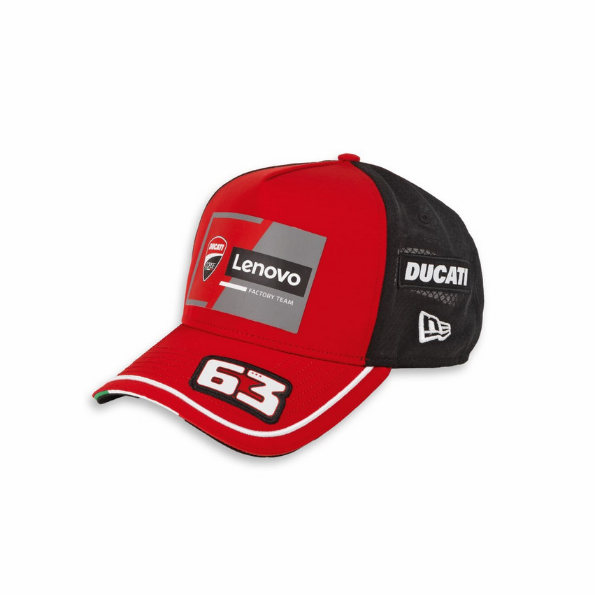 Ducati Corse MotoGP Team Cap Hat PECCO BAGNAIA PB63 Desmosedici NEW 2026