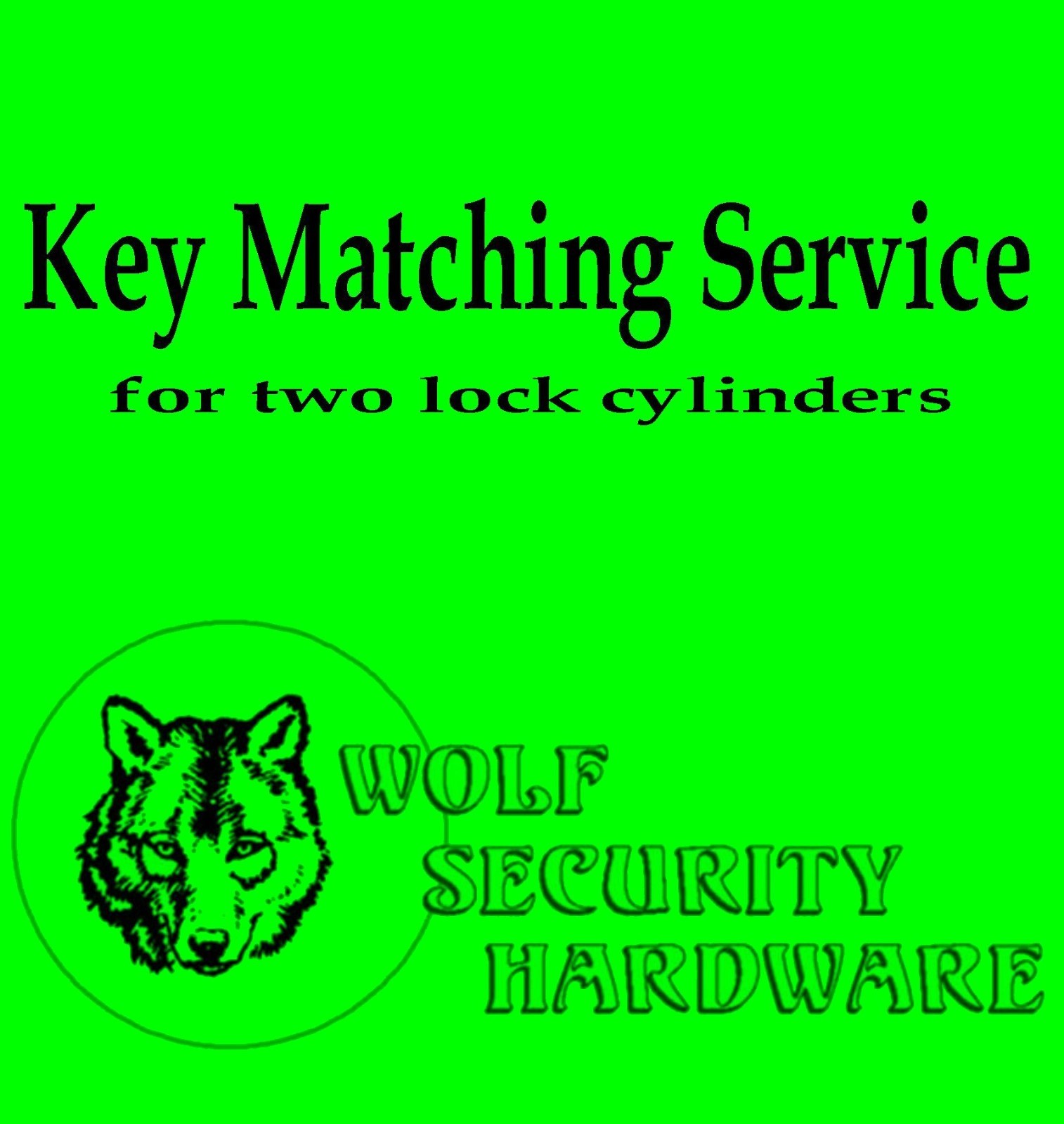 Key Matching Service Purchase After Pre Approval In Conjunction W/Lock Purchase