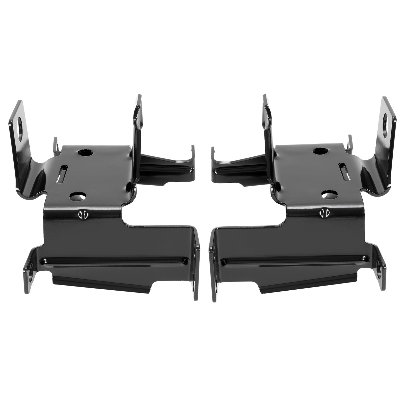 Front Bumper Brackets Outer + Inner For GMC Sierra 1500 07-13/2500HD 3500 07-10
