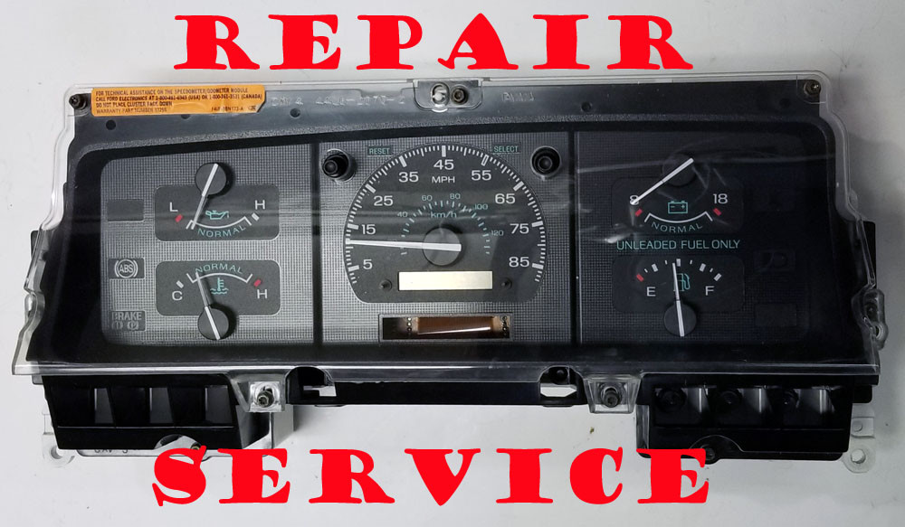 FORD E150 E250 E350 E450 1992 1993 1994 1995 SOFTWARE & ODOMETER CALIBRATION