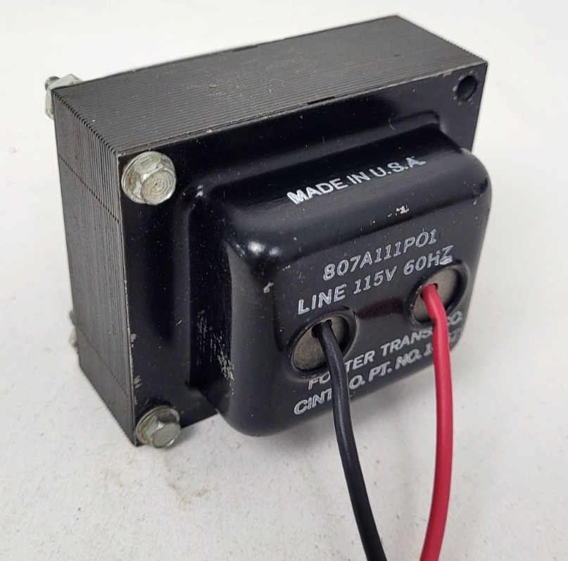 807A111PO1 Foster Transformer 115V - Next Day Option