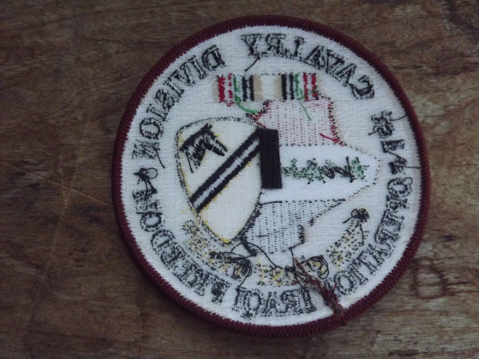1st Cavalry Division Operation Iraqi Freedom Pocket Patch - INV# C1284