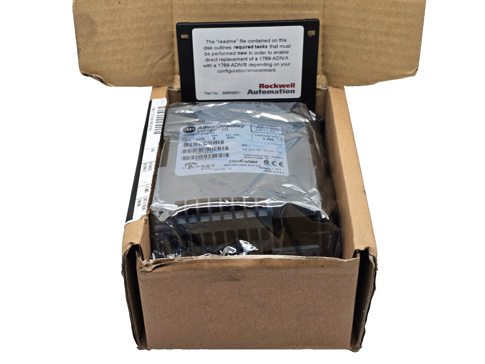 Allen Bradley 1769-ADN /B CompactLogix DeviceNet Adapter 1769ADN