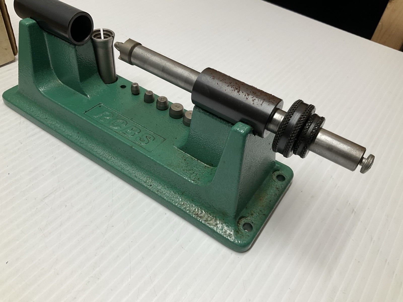 RCBS Rotary Case Trimmer With 6 Pilots & 2 Collets Plus Extras