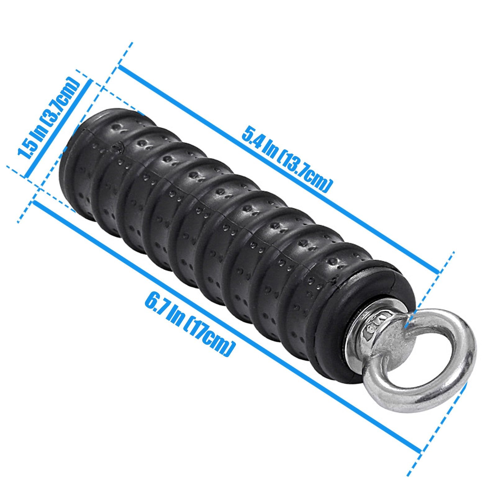 Ergonomic Tricep Rope Attachment for Cable Machines – Lat Pulldown Gym Accessory