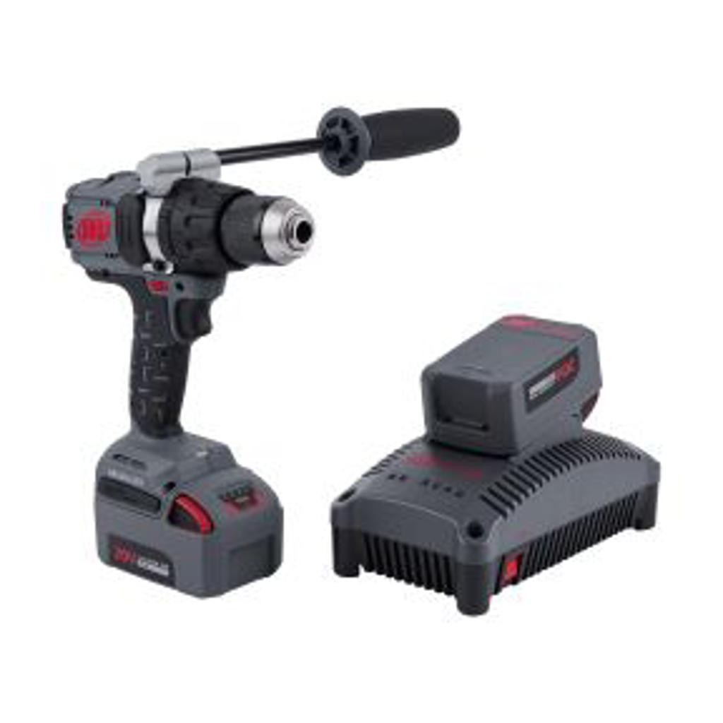Ingersoll Rand D5241 IQV20 Hammer Drill 2 Battery Kit IRC-D5241-K22 Brand New!