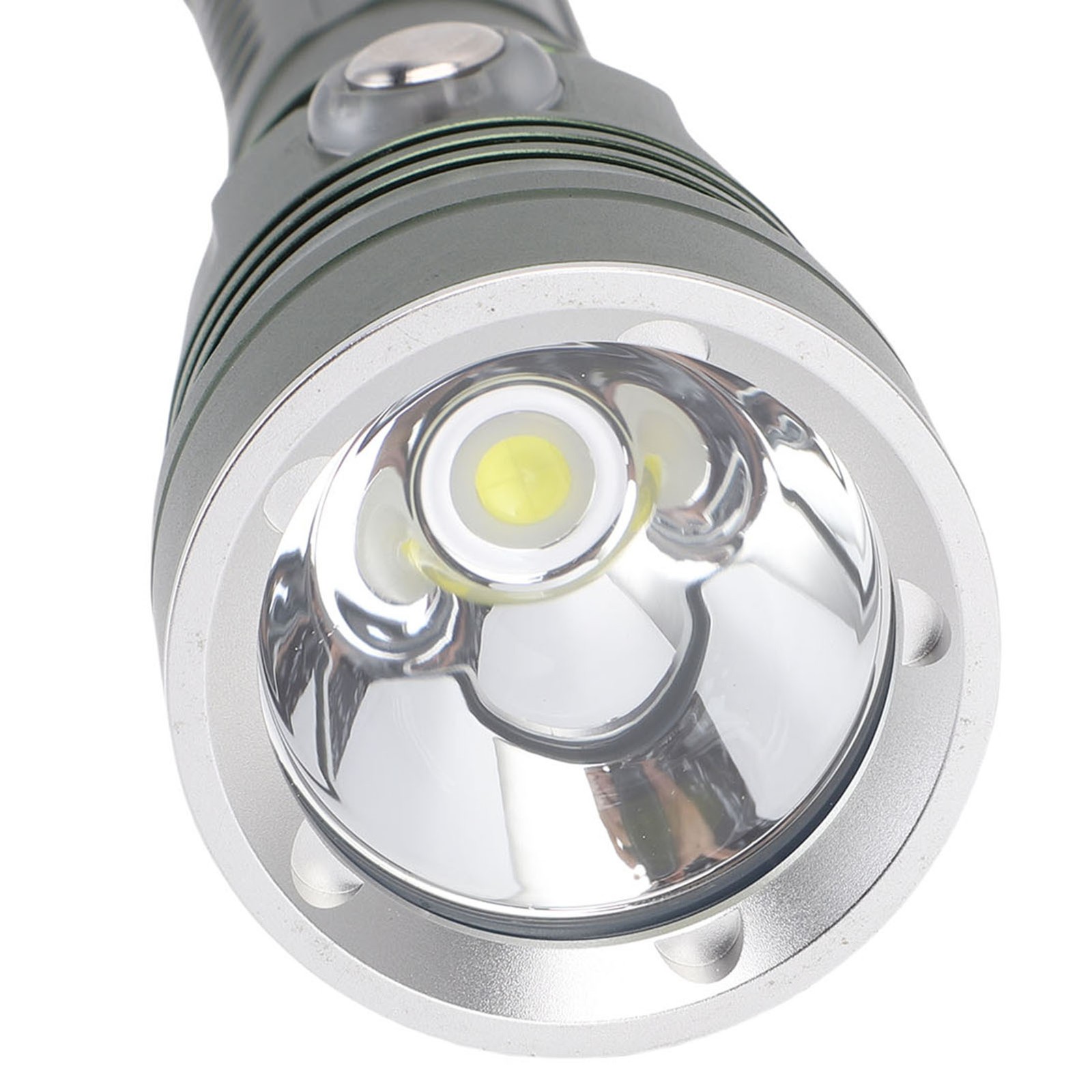Dive Torch Diving Flashlight 80m Water Proof For Underwater Salvage