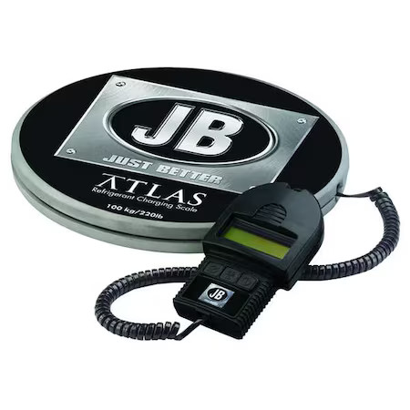 Jb Industries Ds-20000 Refrigerant Scale, Electronic, 220 Lb