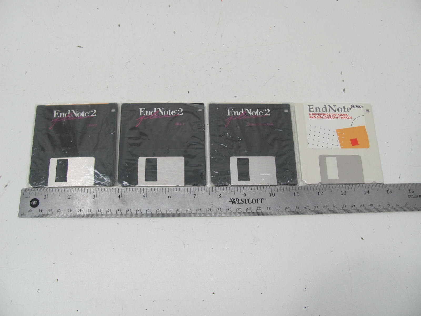 Vintage Endnote 2 Plus Enhanced Reference Database & Bibliography Maker 1994
