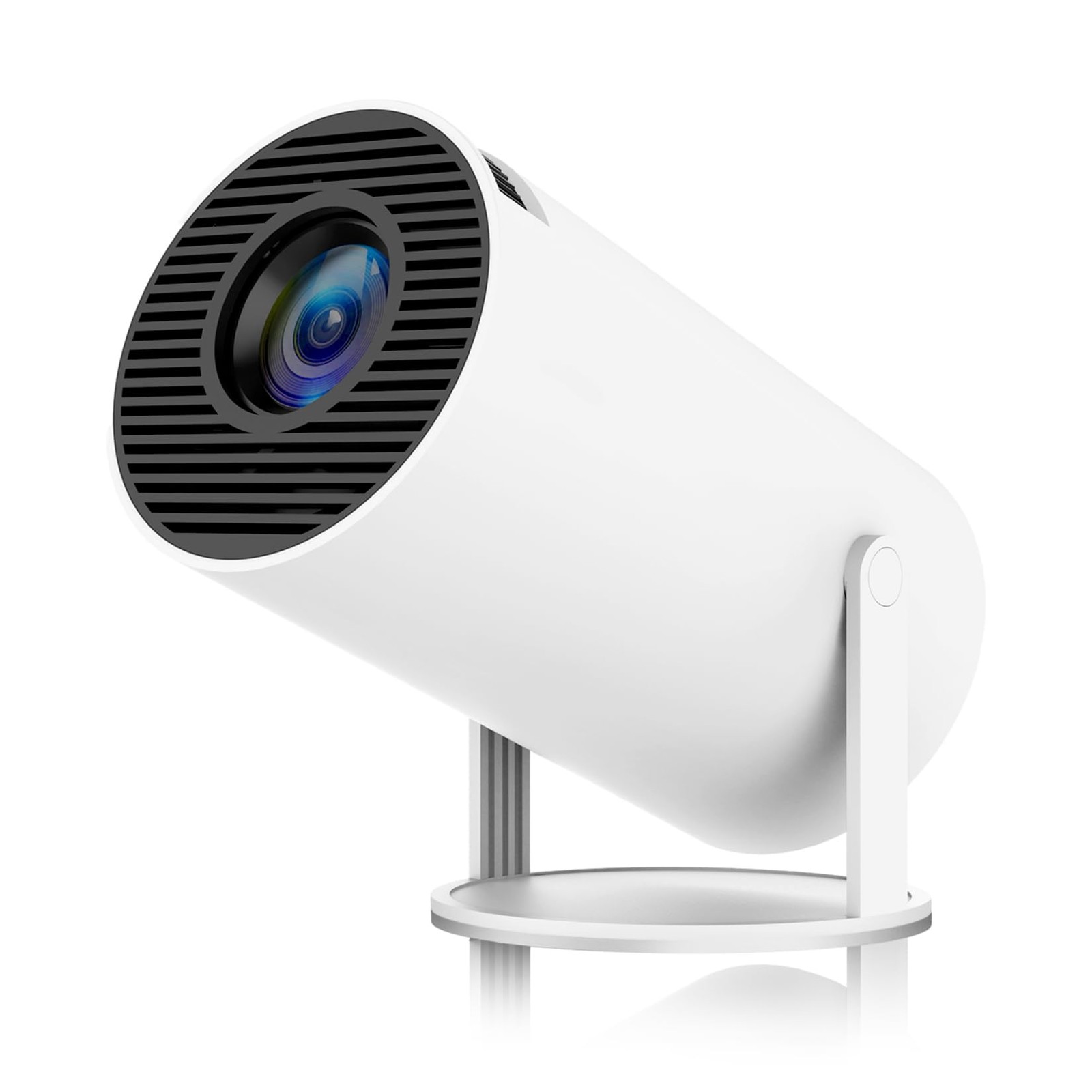 HY300 Mini Portable Projector, Support 4K 1080P with Dual-Band WIFI6 5G Wirel...