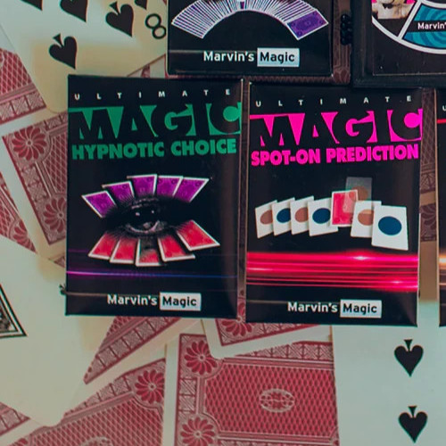 Hypnotic Choice - Marvin's Ultimate Magic Card Tricks Set Kit New!
